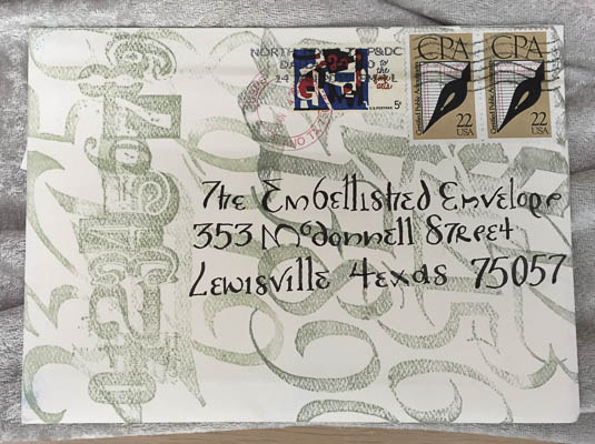 Embellished Envelope Exhibit